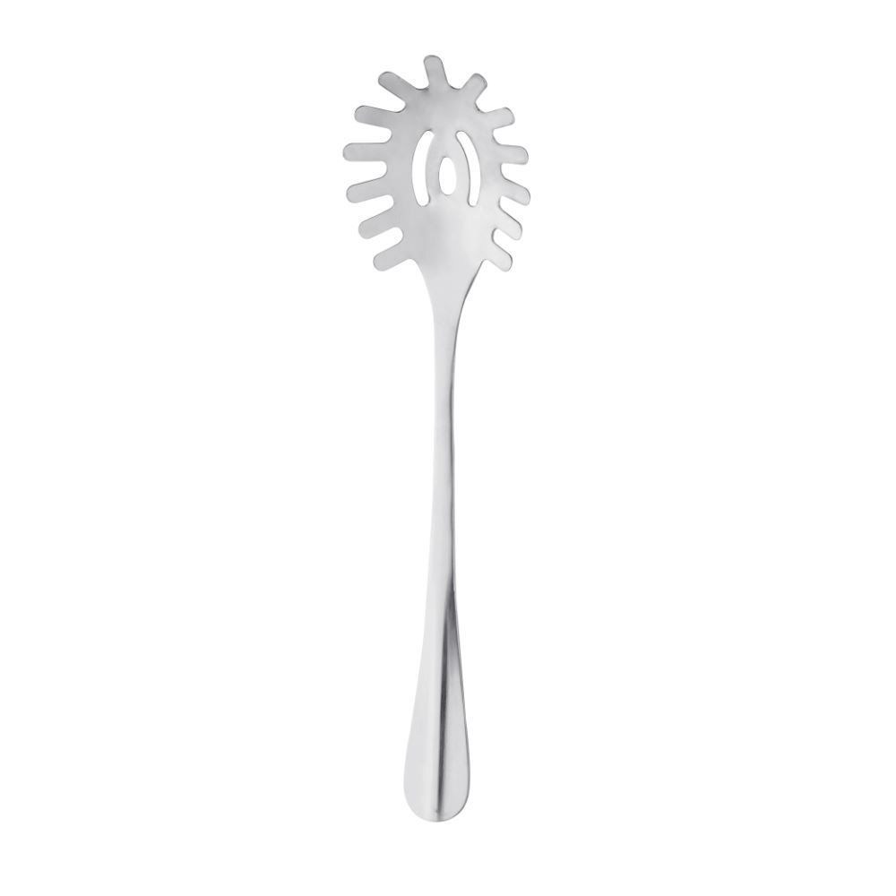 Pegador Para Macarrão Inox Positano Lyor 28Cm - Inox