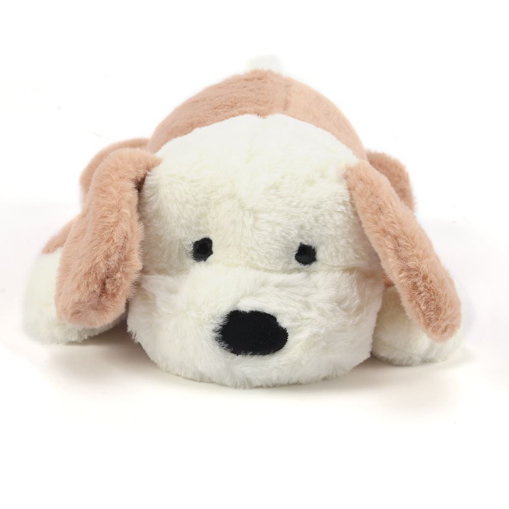 Pelúcia Cachorro Deitado Marrom Havan Toys - HBR0462