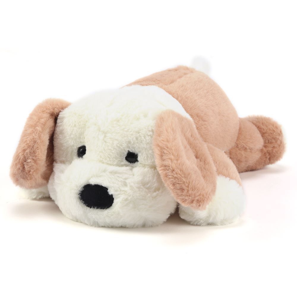 Pelúcia Cachorro Deitado Marrom Havan Toys - HBR0462