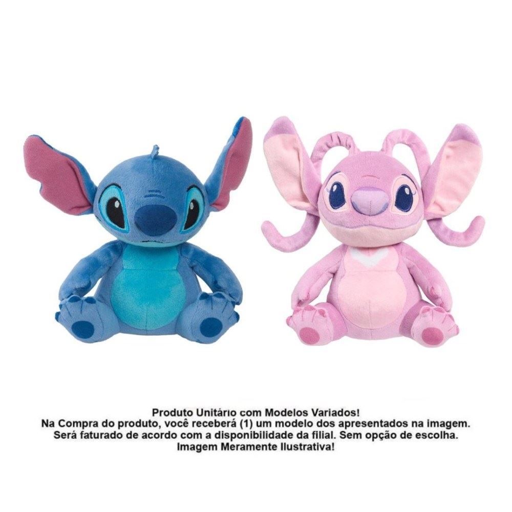 Pelúcia Stitch Ou Angel Com Cheiro E Som Sunny - Sortido