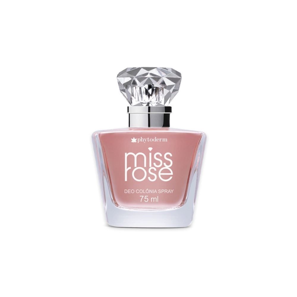 Perfume Feminino Miss Rose Phytoderm - 75ml