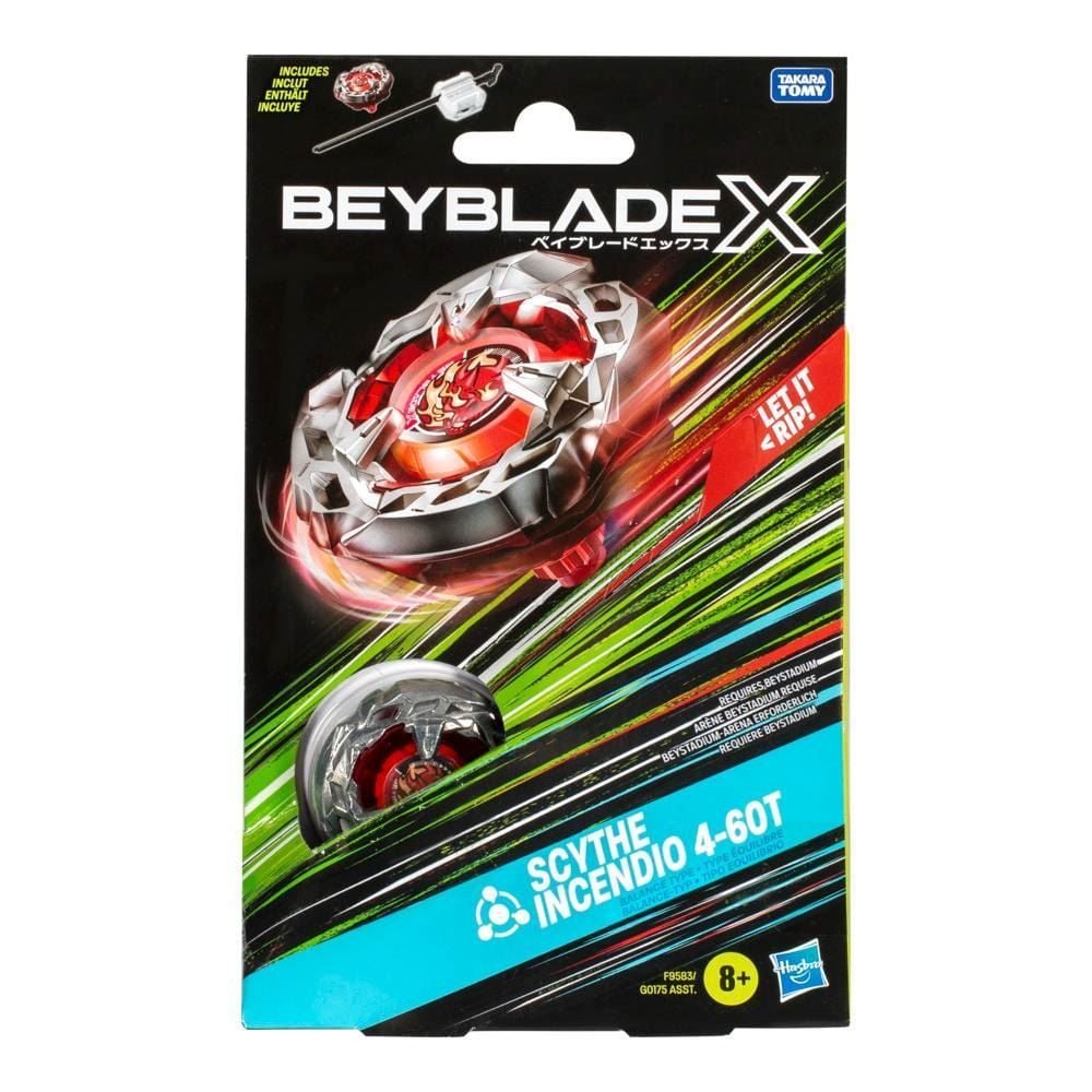 Pião Beyblade X Scythe Incêndio Hasbro - F9583