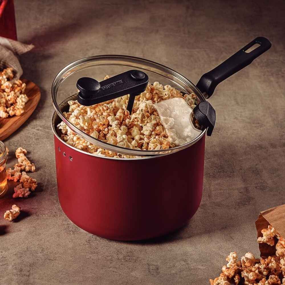 Pipoqueira Loreto Tramontina 3,5 Litros - Vermelho