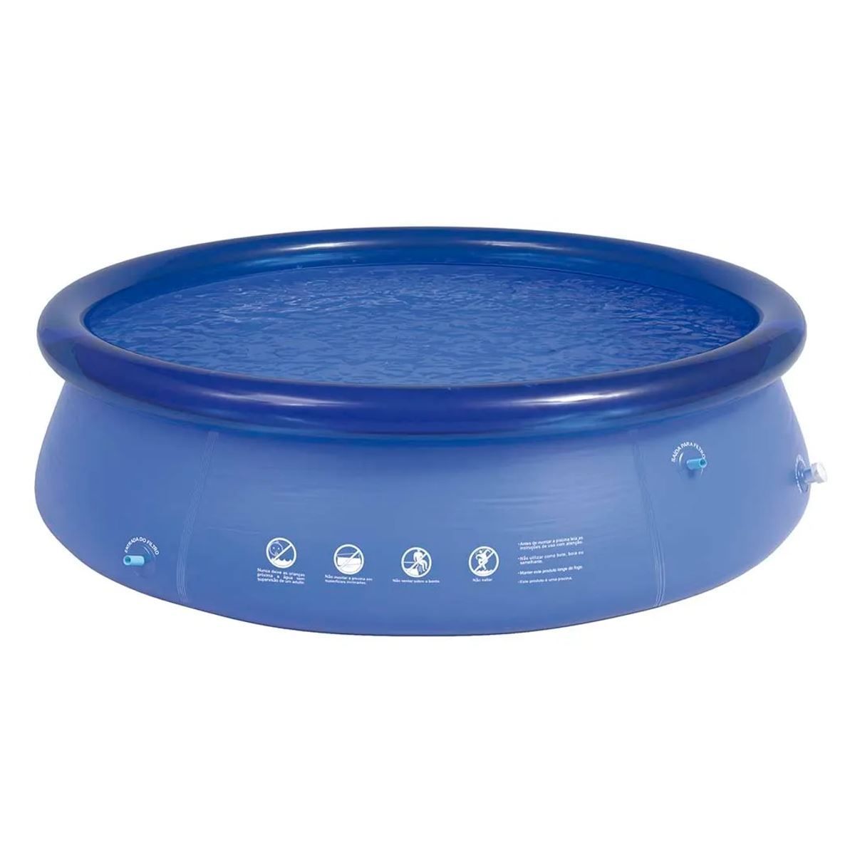 Piscina Circular Inflável 2400 Litros Mor - Azul