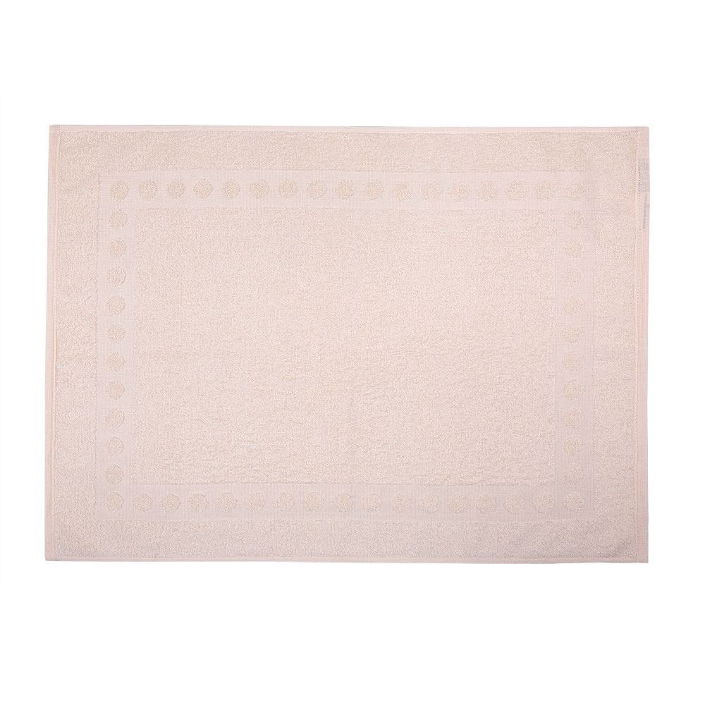 Piso Atoalhado Para Banheiro 100% Algodão Havan Casa - Peach Jolie