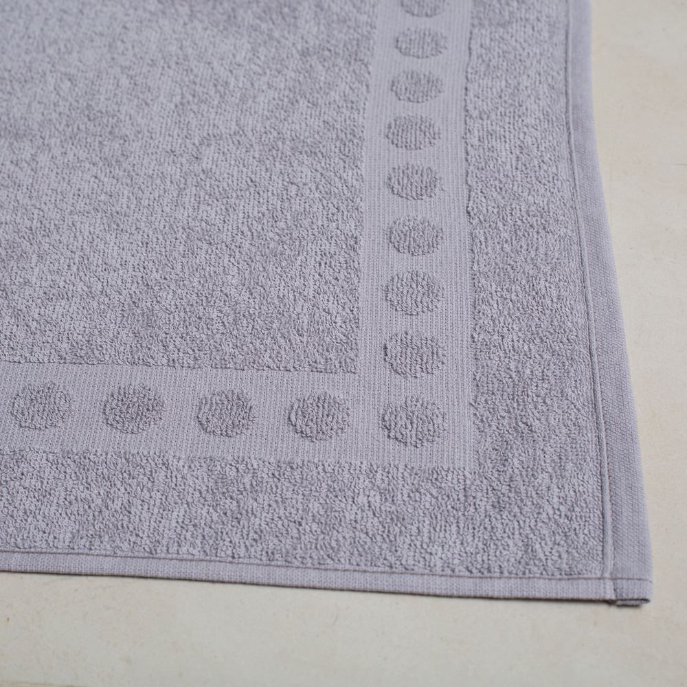 Piso Atoalhado 100% Algodão 65X50cm Havan - Cinza Jolie