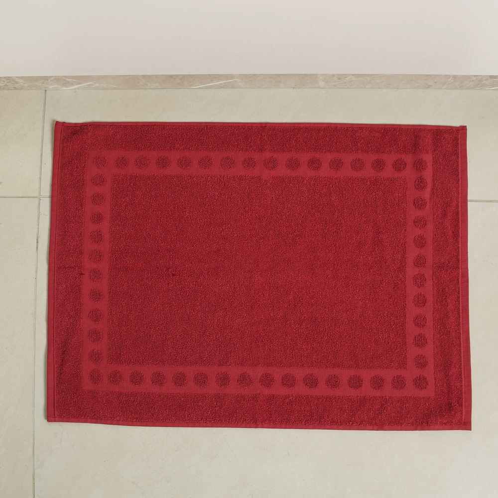 Piso Atoalhado Para Banheiro 100% Algodão  Havan - Marsala