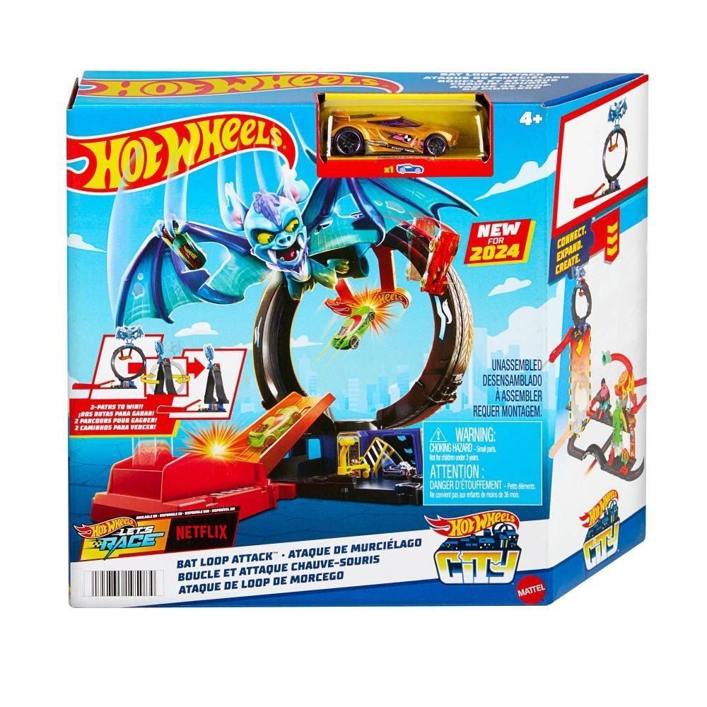Pista Ataque Do Morcego Hot Wheels City Mattel - HTN78