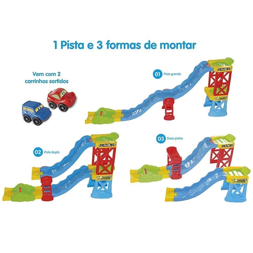 Pista de Corrida Ramp Racer 3 Em 1 Maral - 4157 - Colorido