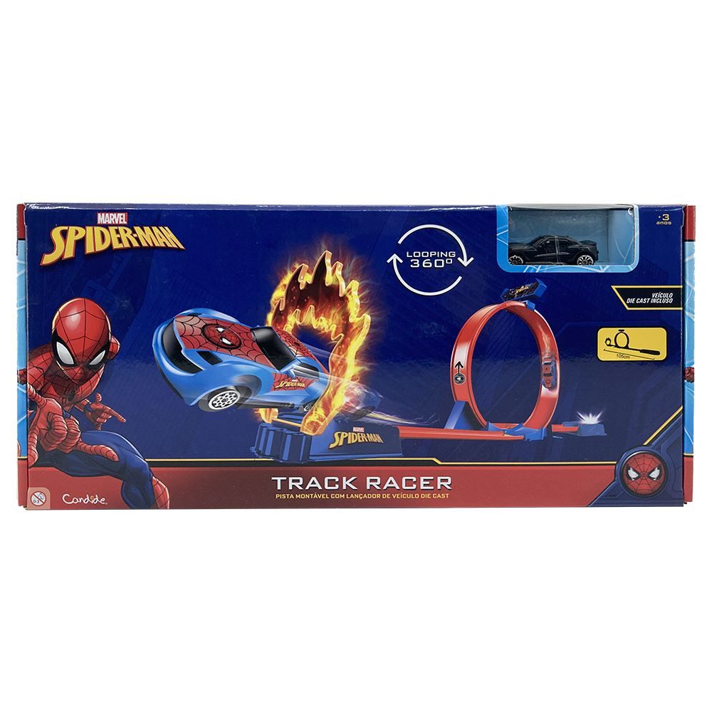 Pista Para Miniveículos Candide Loop Insano Spider Man