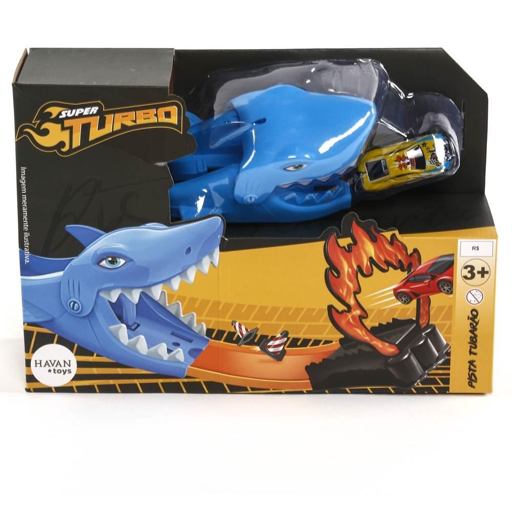 Pista Super Turbo Tubarão Havan Toys - HBR0701