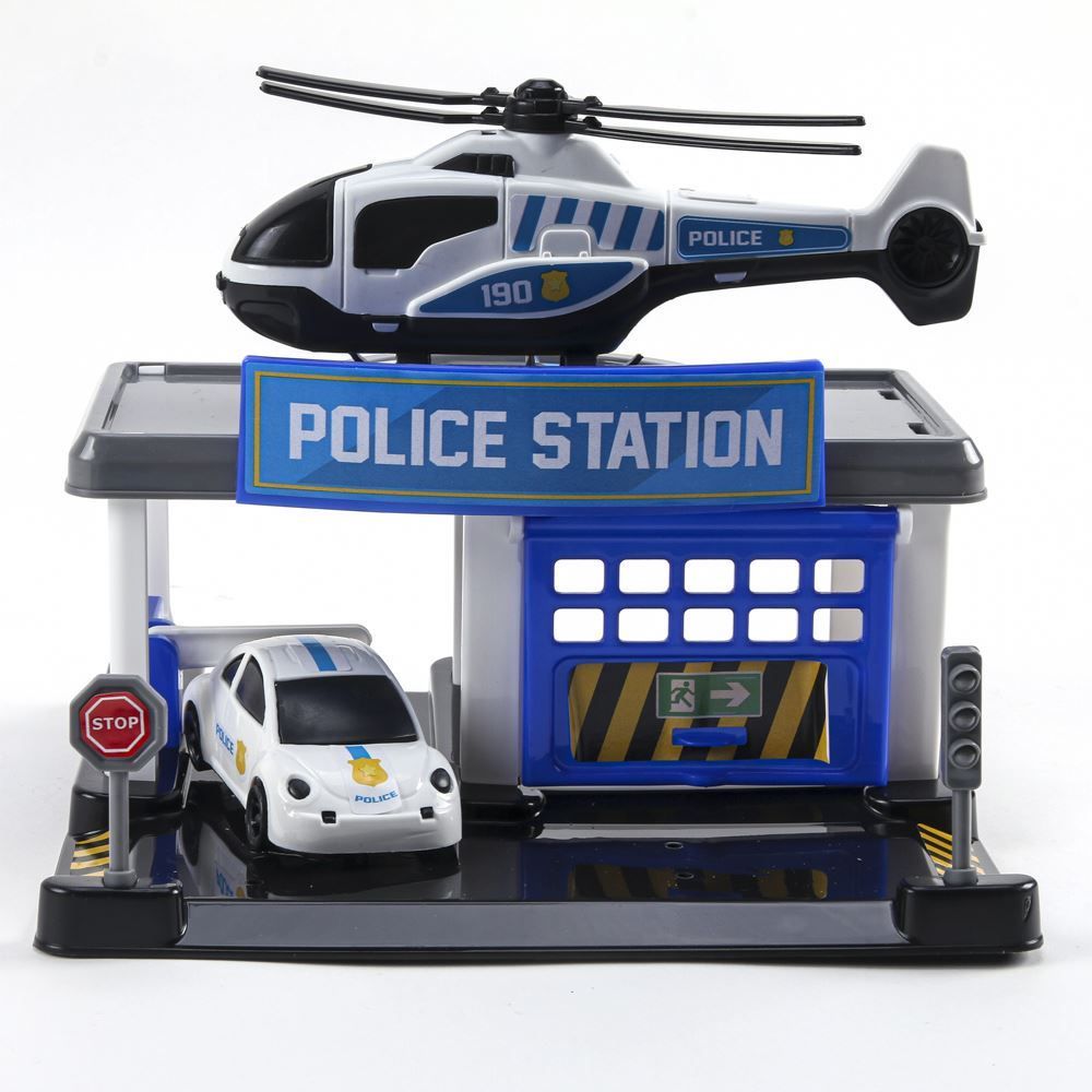 Police Station Helicopter Bs Toys - 620