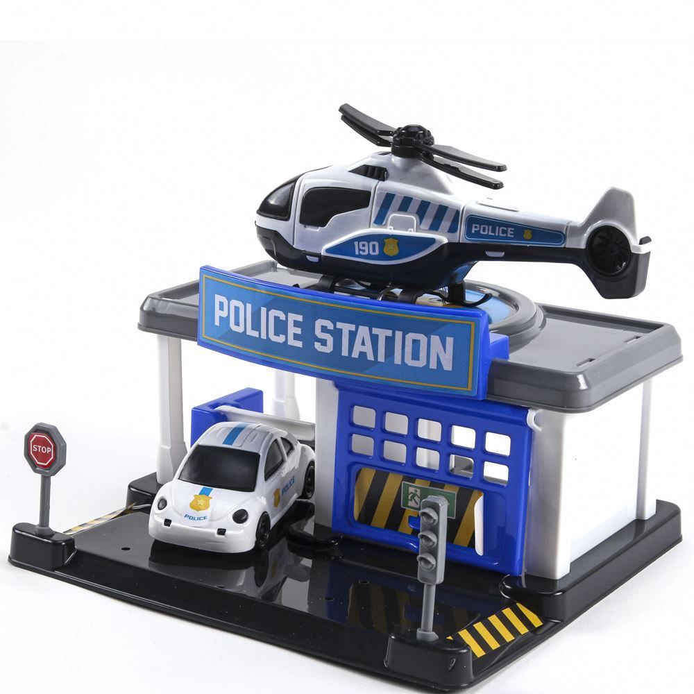 Police Station Helicopter Bs Toys - 620