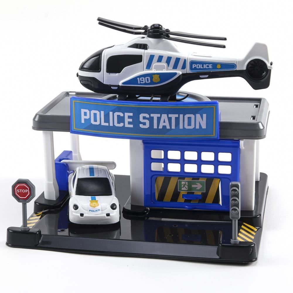Police Station Helicopter Bs Toys - 620