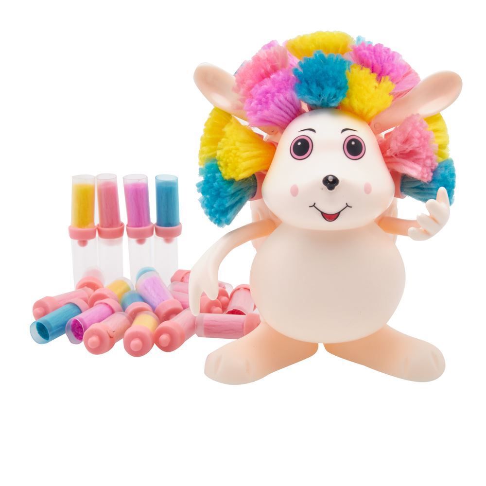 Porco Espinho Coloca Cabelo Lilás Havan Toys - HBR0512