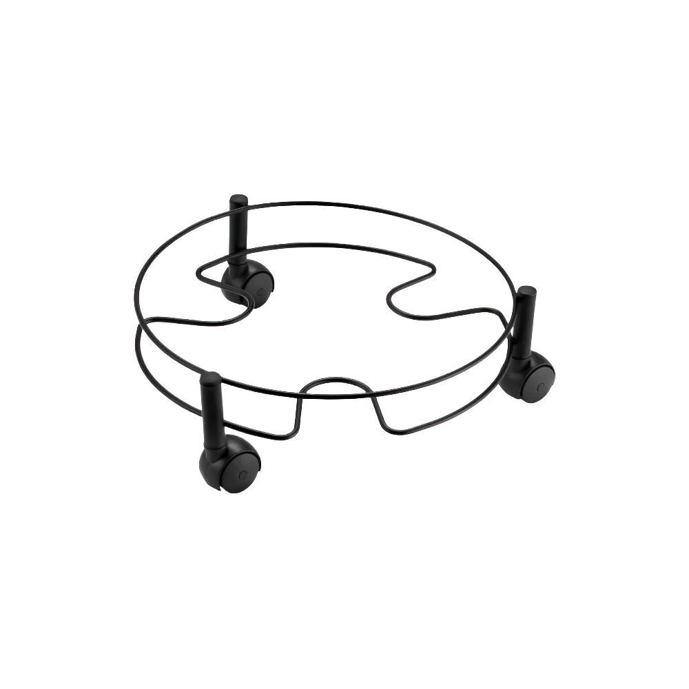 Porta Botijão De Gás Com Rodinhas Arthi - Preto 