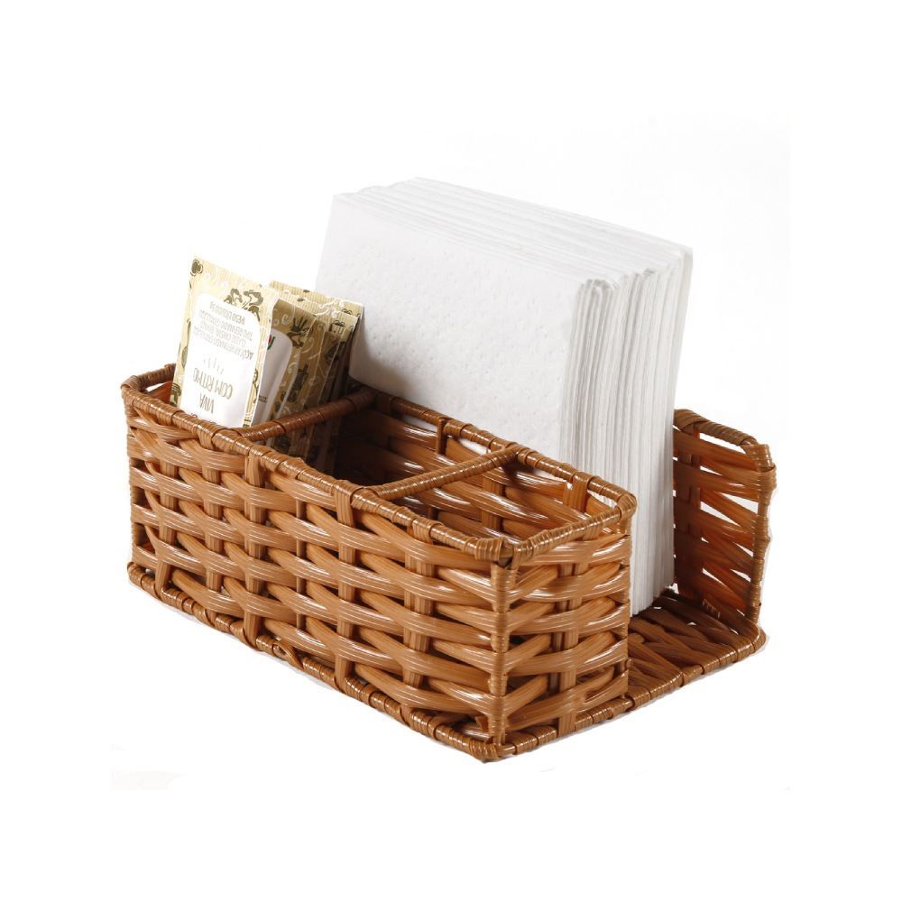 Porta Guardanapos E Sachês Bambu Havan Casa - 16cm