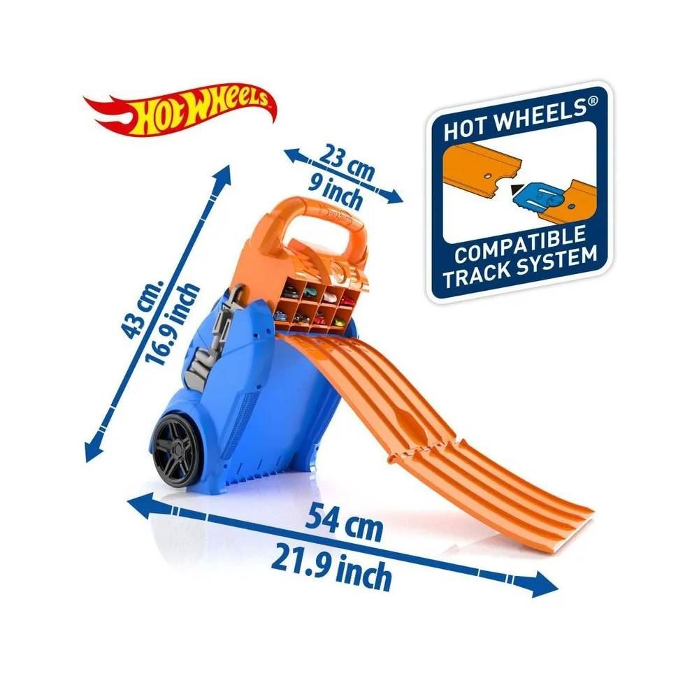 Porta Lançador Para 20 Carrinhos Hot Wheels Fun - F0141-3