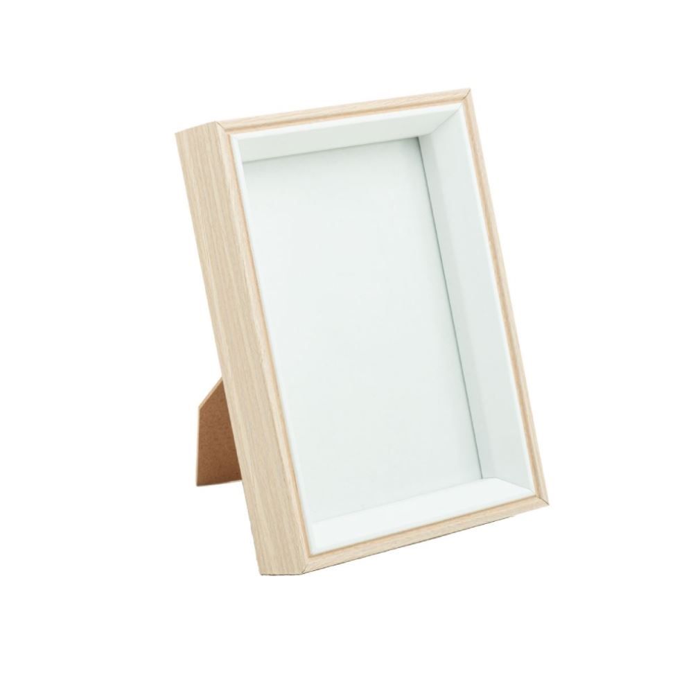 Porta Retrato Em Mdf Lyor 20X25 Cm - Bege