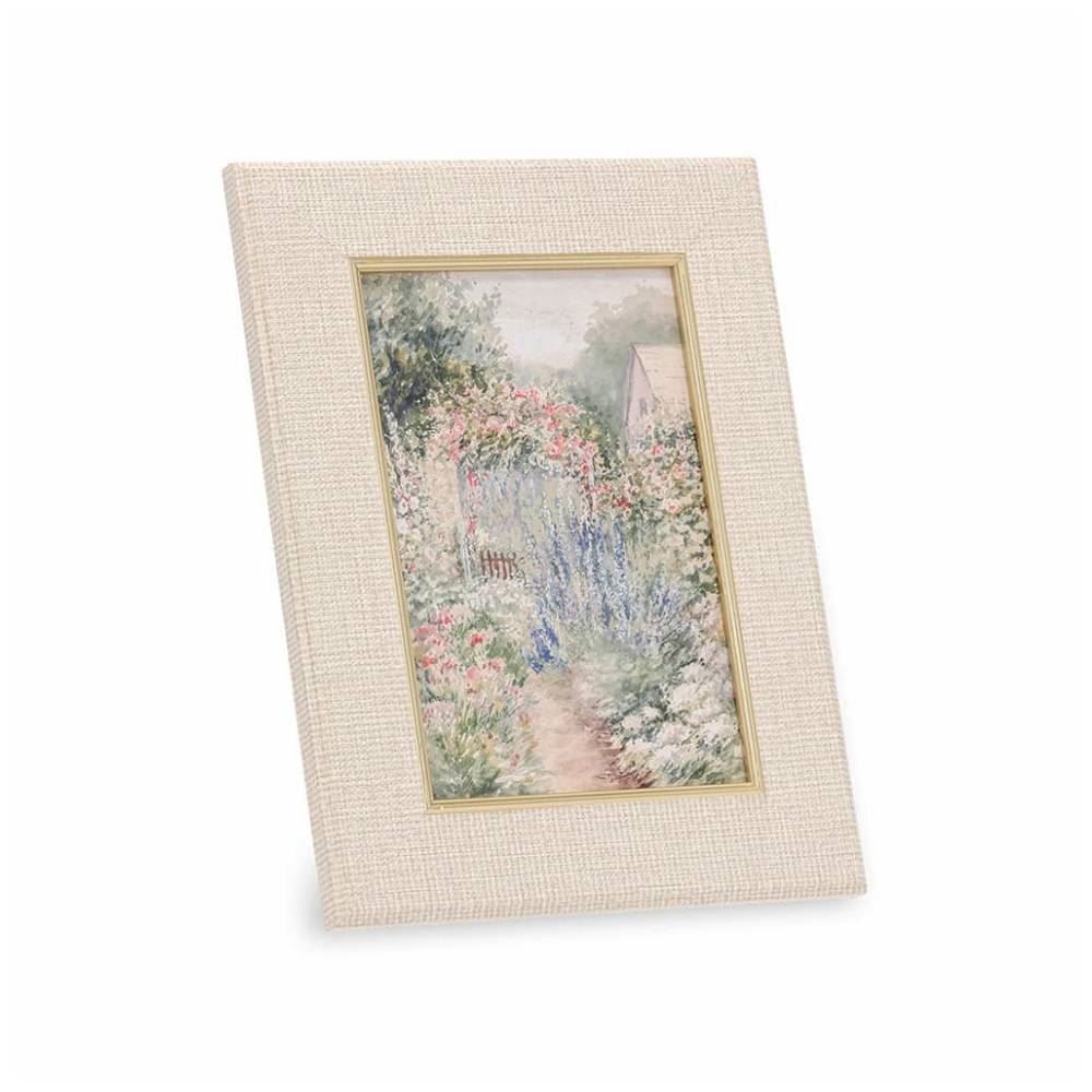 Porta Retrato Off White 10X15 Cm - Mart