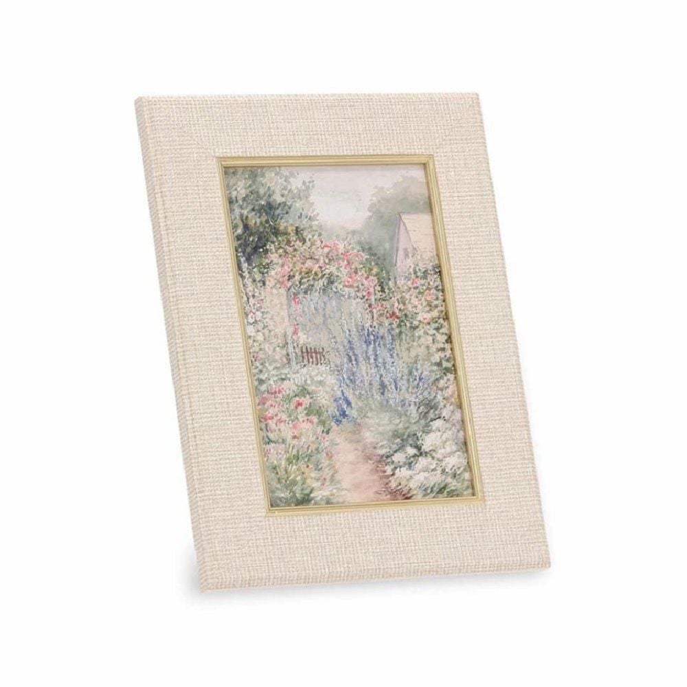 Porta Retrato Off White 15X20 Cm - Mart