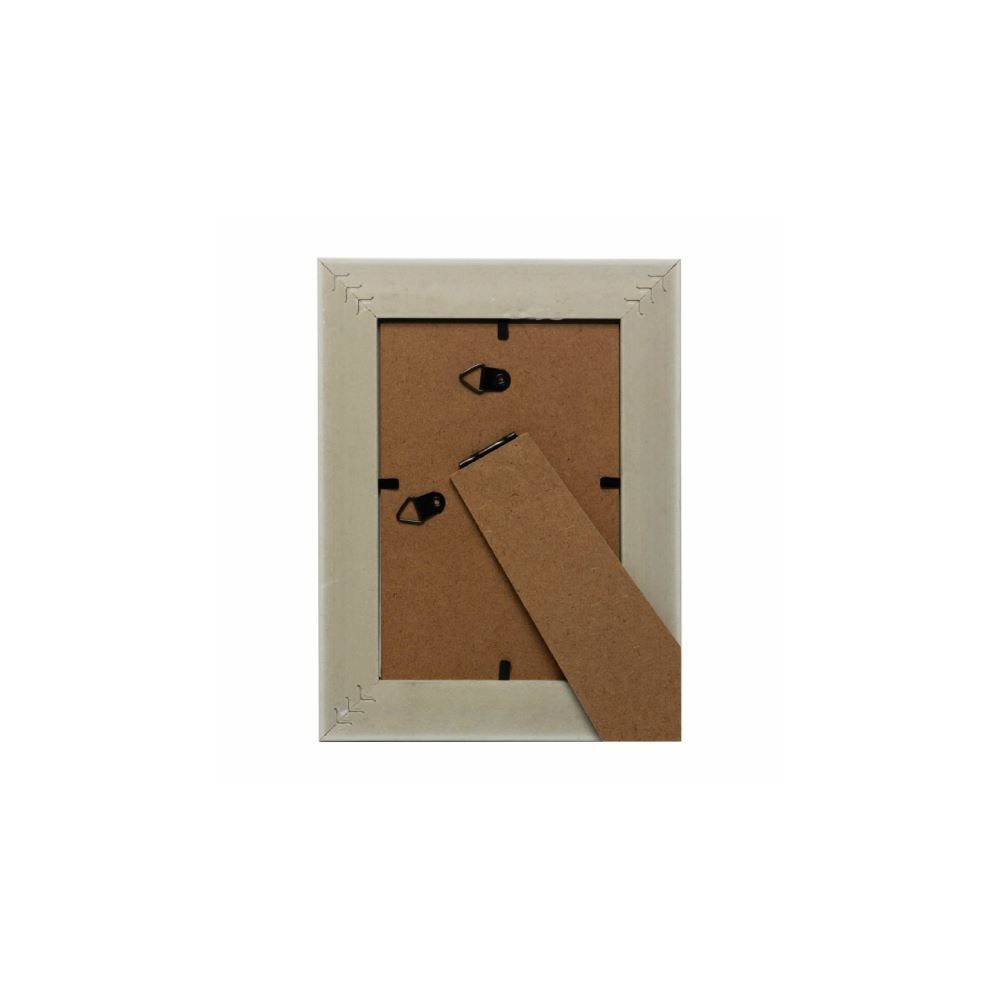 Porta Retrato Poliestireno Branco 10X15cm Lyor - Branco