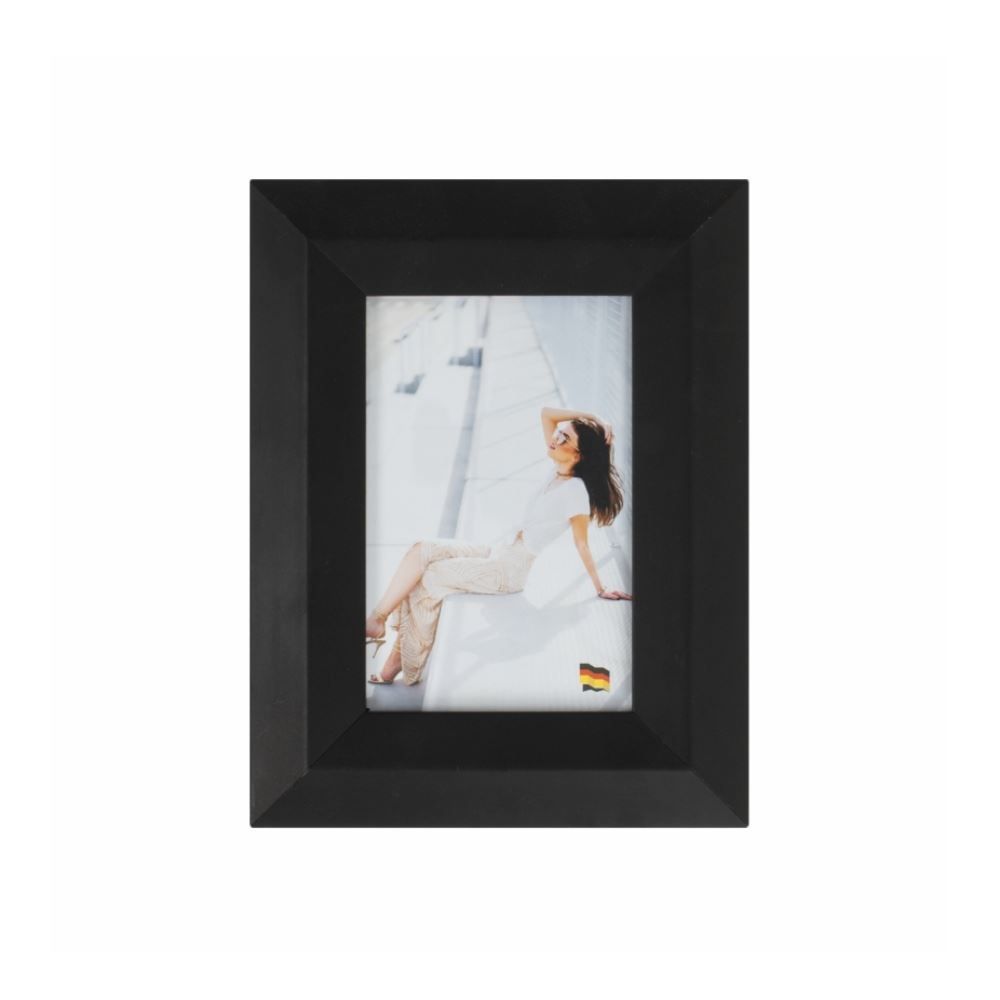 Porta Retratos De Plástico Bw Quadros 15X21 Cm - Preto 