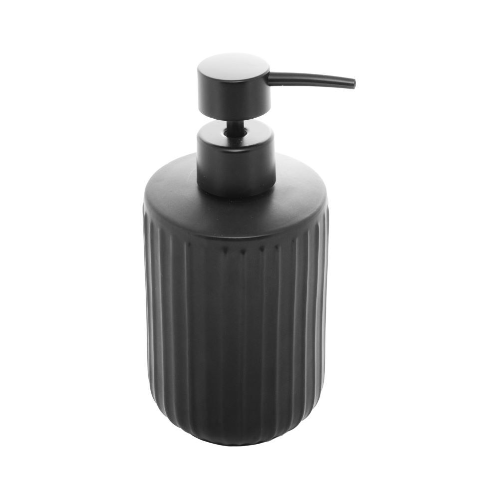 Porta Sabonete Líquido Granilite Clean Coliseu 430Ml - Preto