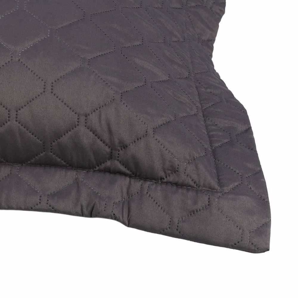 Porta Travesseiro Napoli Matelado 55Cm X 80Cm Havan Casa - Carbono 2