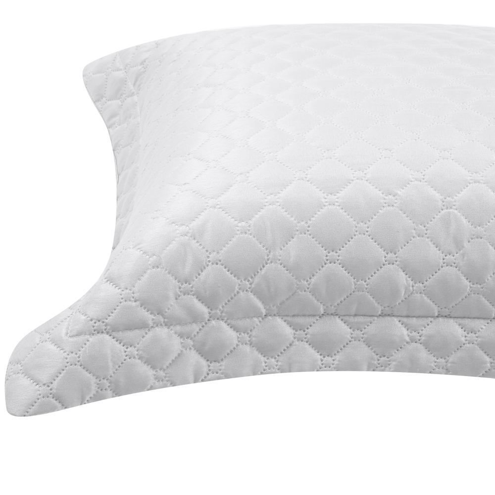 Porta Travesseiro Microfibra Napoli Havan Casa - Branco