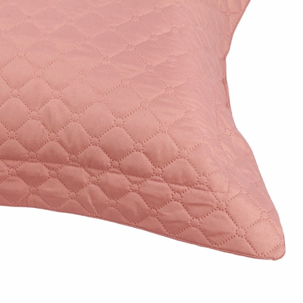 Porta Travesseiro Napoli Matelado 50Cm X 70Cm Havan Casa - Rose 2