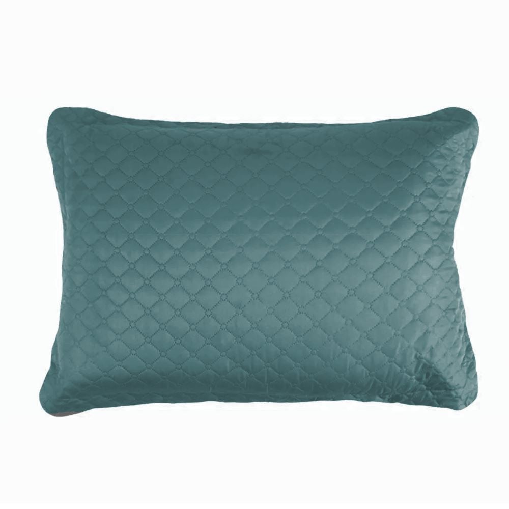 Porta Travesseiro Napoli Matelado 50Cm X 70Cm Havan Casa - Verde