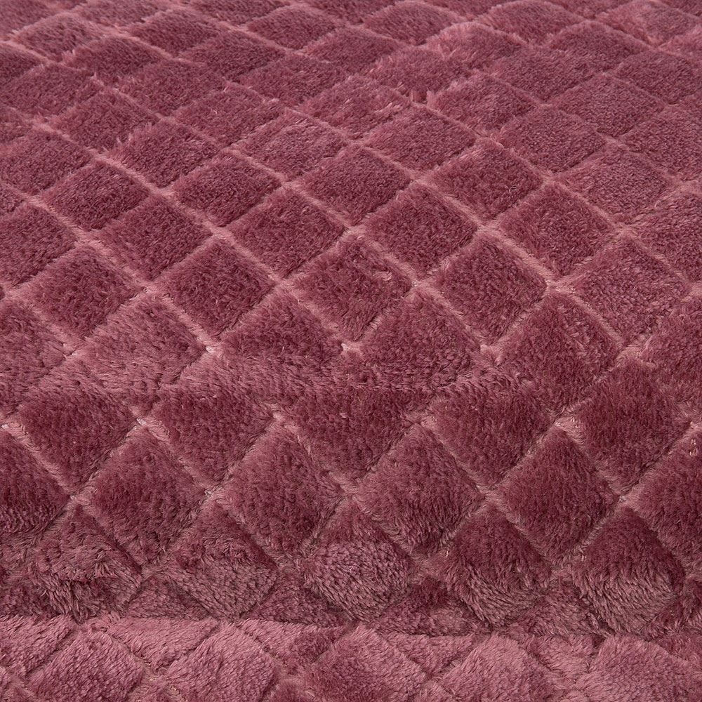 Porta Travesseiro Plush Provence Havan Casa - Ameixa 2021