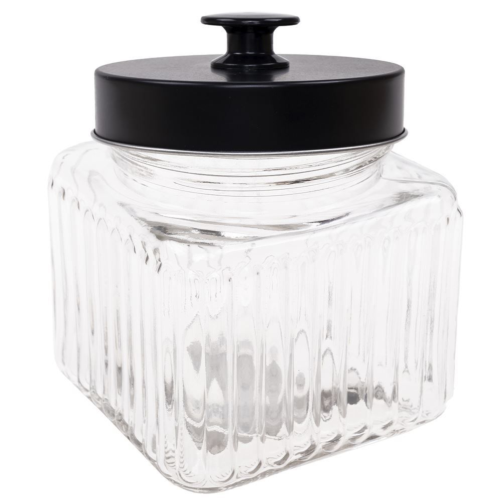 Pote Com Tampa 800Ml Lyor - Vidro