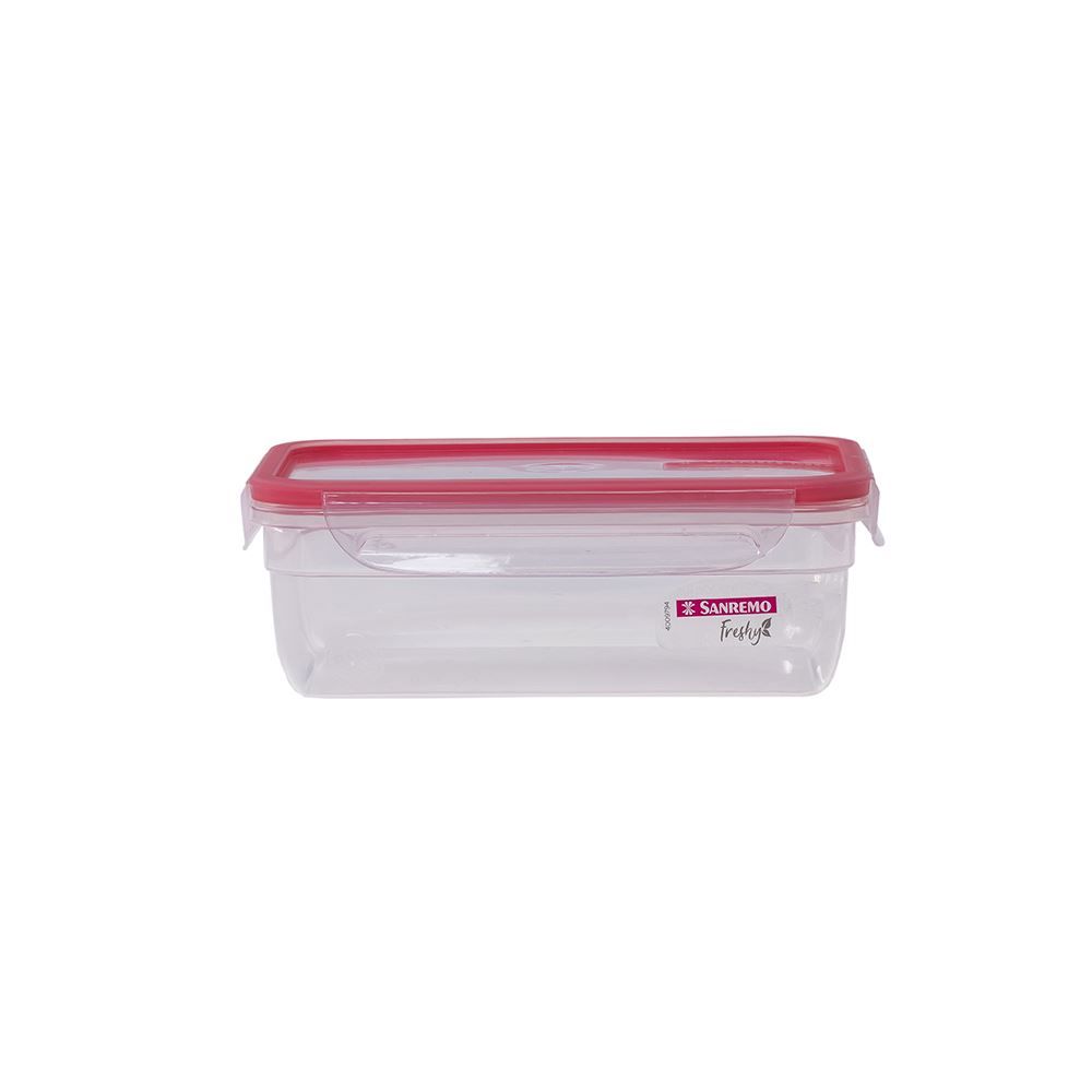 Pote Com Travas Sanremo 1,24 Litros - Transparente