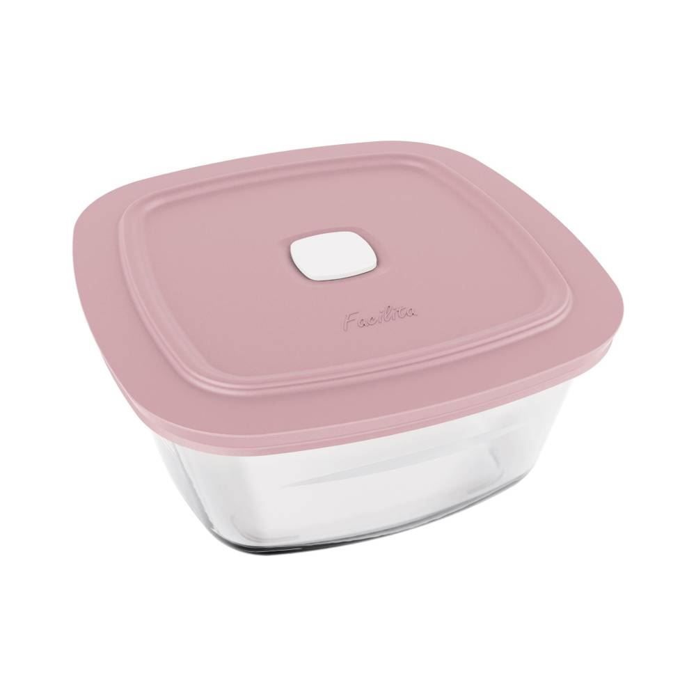 Pote De Vidro Com Tampa Facilita Vap Marinex 2 Litros - Sortido