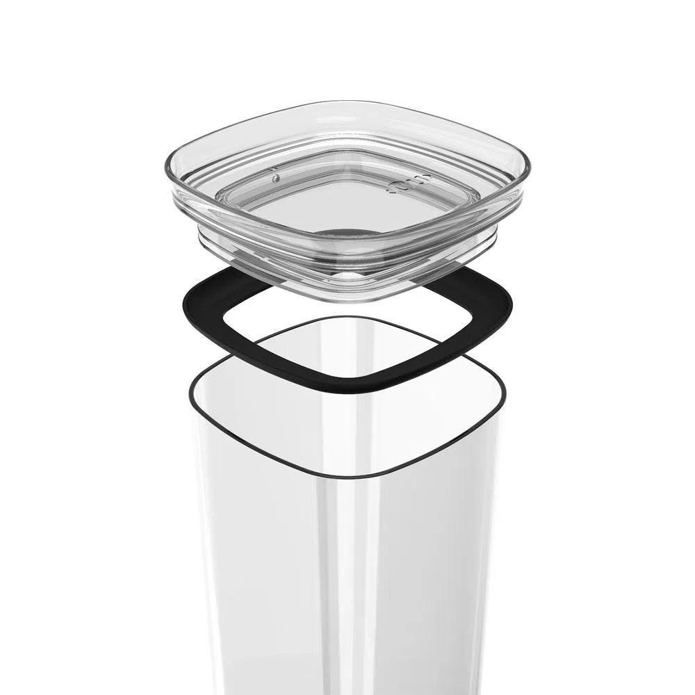 Pote Hermético Block Ou 2 Litros - Natural