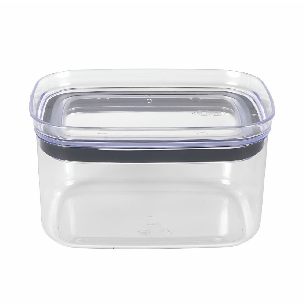 Pote Hermético Retangular Block Ou 650Ml - Natural