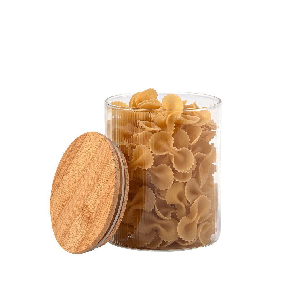 Pote Hermético Redondo Com Tampa Havan Casa 850 Ml - Bambu