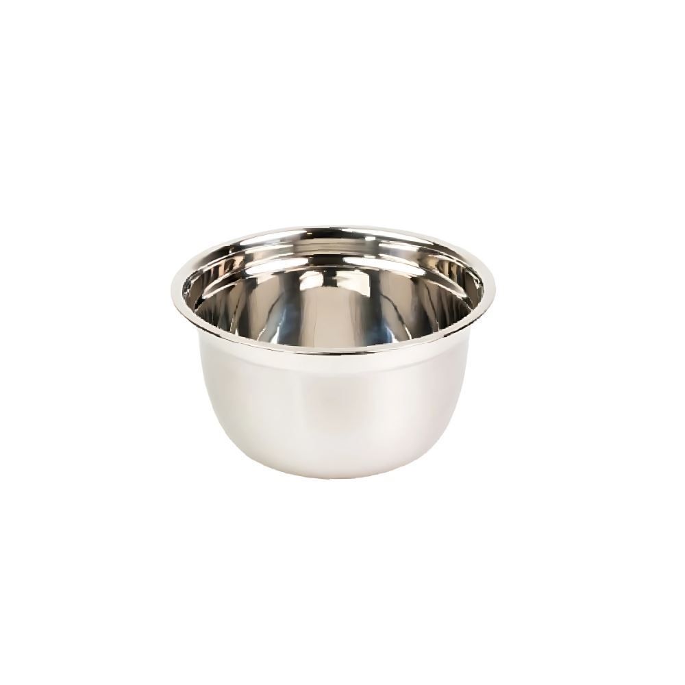 Pote Redondo Com Tampa Havan Casa 1 Litro - Aço Inox