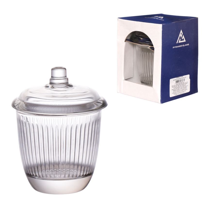 Potiche Decorativo De Vidro Soph 12Cm Hauskraft