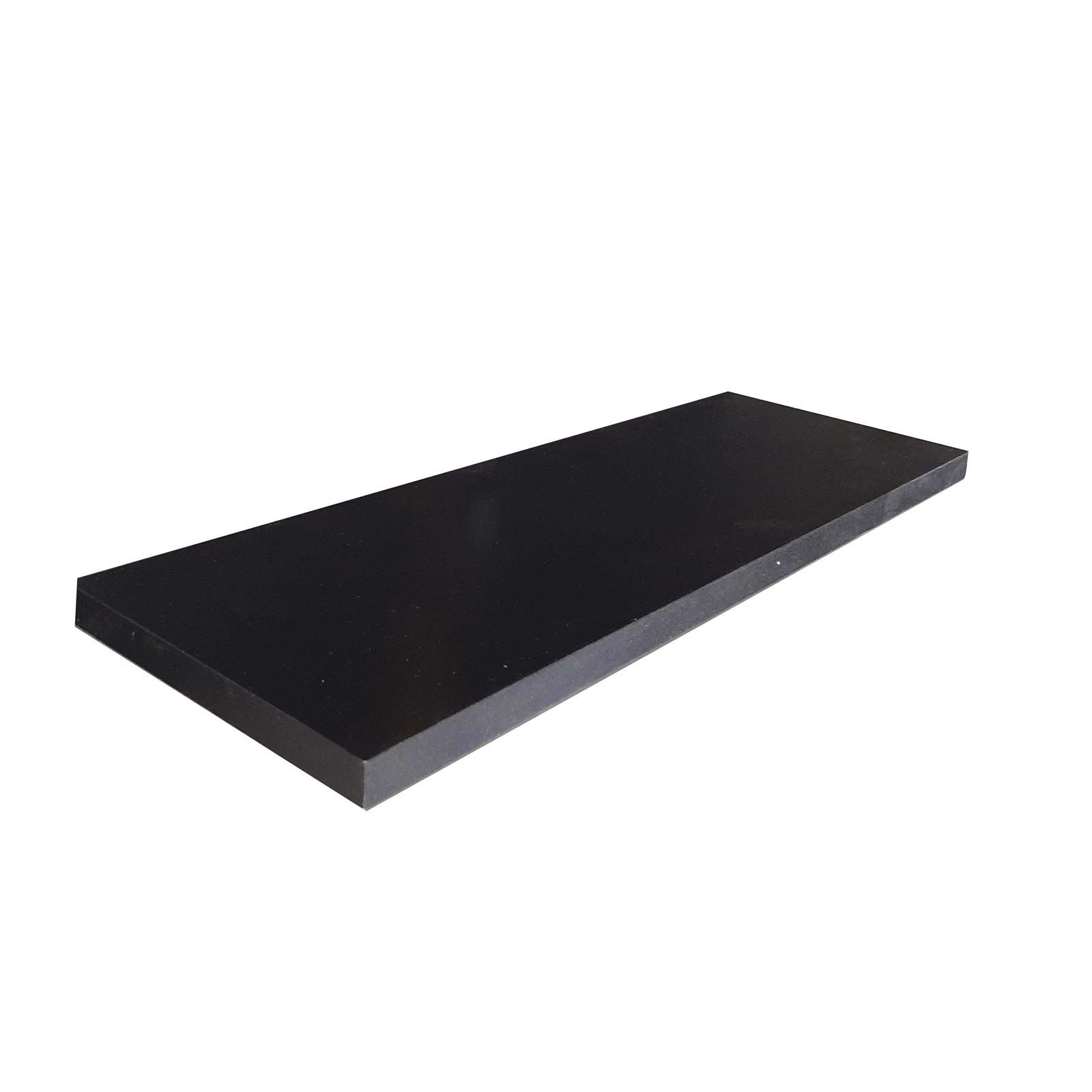 Prateleira Reta Mdf 50X20cm Tabaco Jpf 217 - PRETA