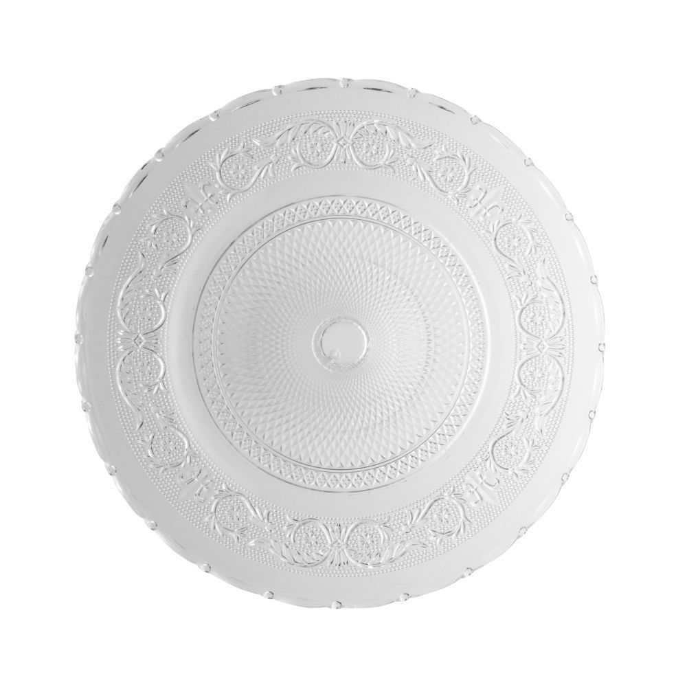 Prato De Bolo Com Pé Angel 33Cm Lyor