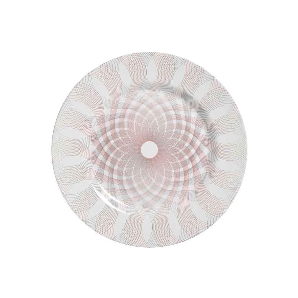 Prato De Sobremesa Alleanza De Cerâmica  - Monte Carlo