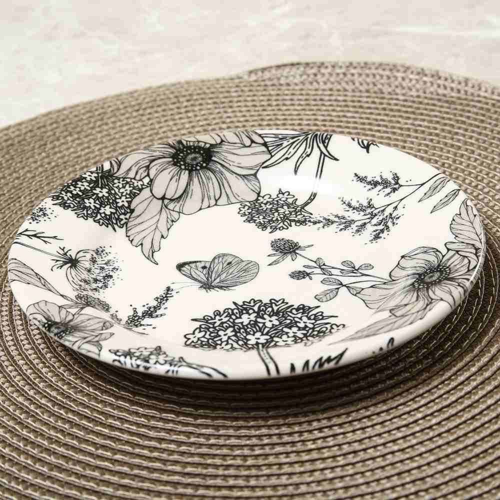 Prato De Sobremesa Francis Biona Havan Casa 18Cm - Cerâmica