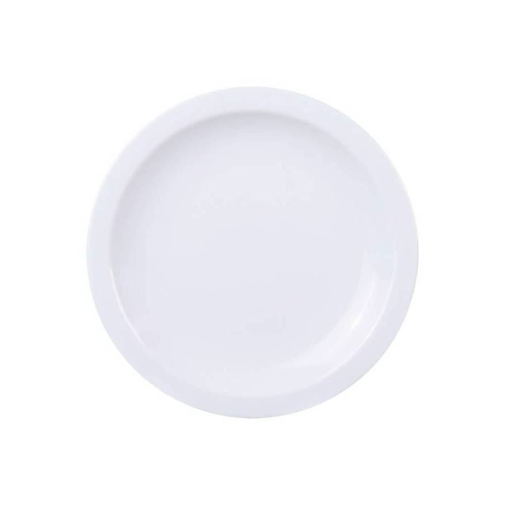 Prato de Sobremesa Porcelana Laura Tramontina 21Cm - Branco
