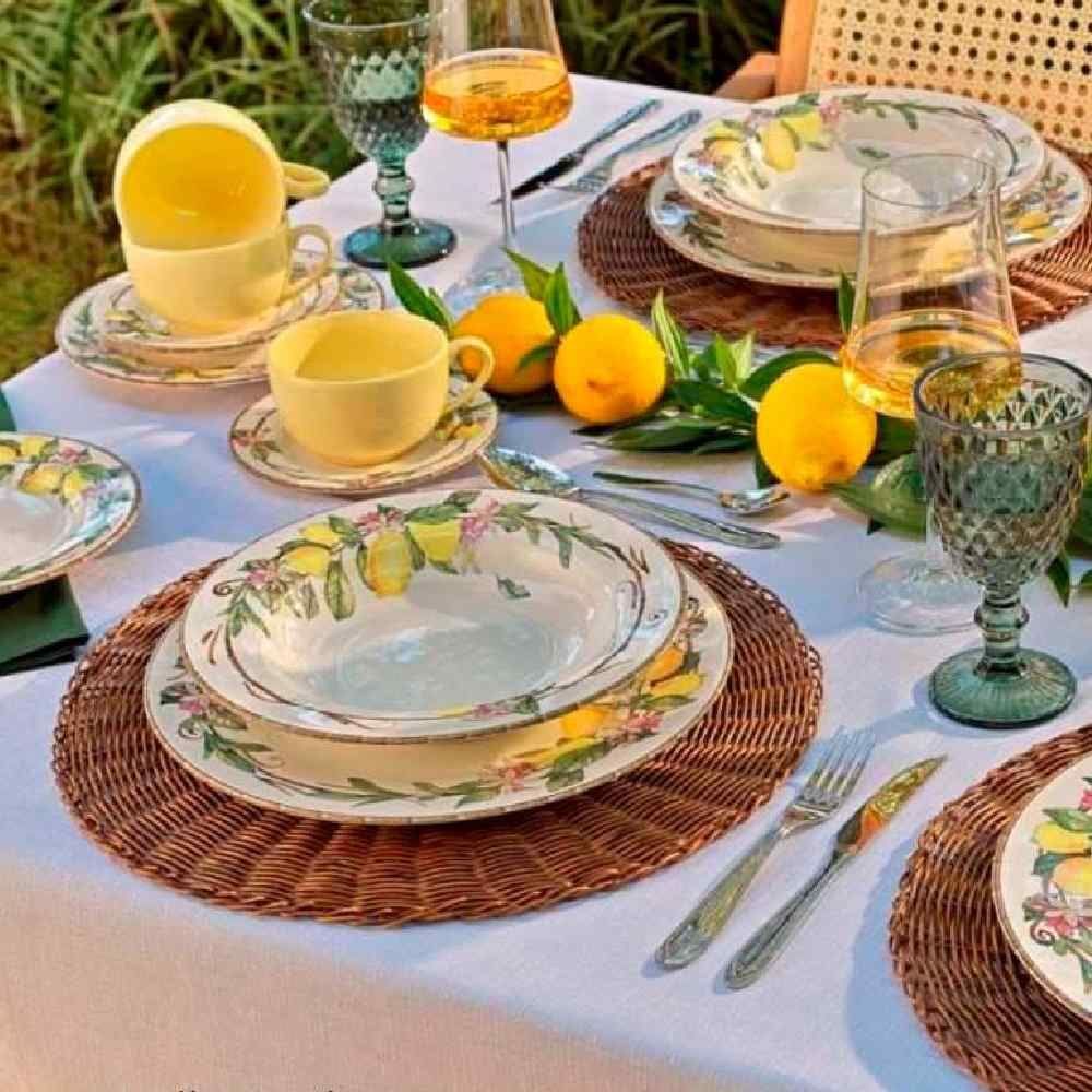 Prato Fundo Siciliano Com Aba 24,5Cm - Siciliano