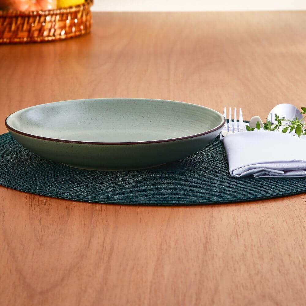 Prato Fundo Wave Havan Casa 21,5Cm - Verde Fosco