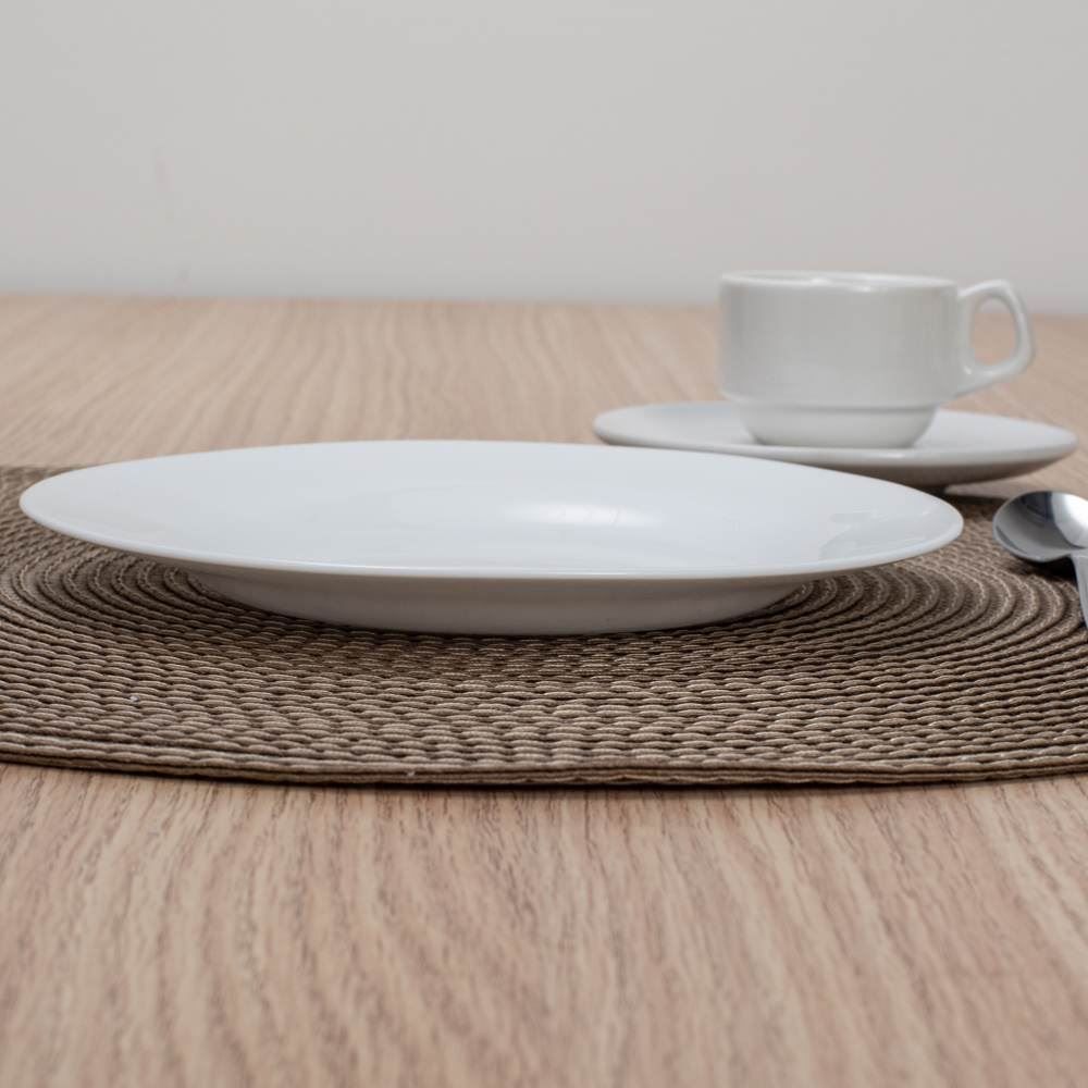 Prato Sobremesa Hotel Gourmet Oxford De Porcelana 20Cm - Porcelana