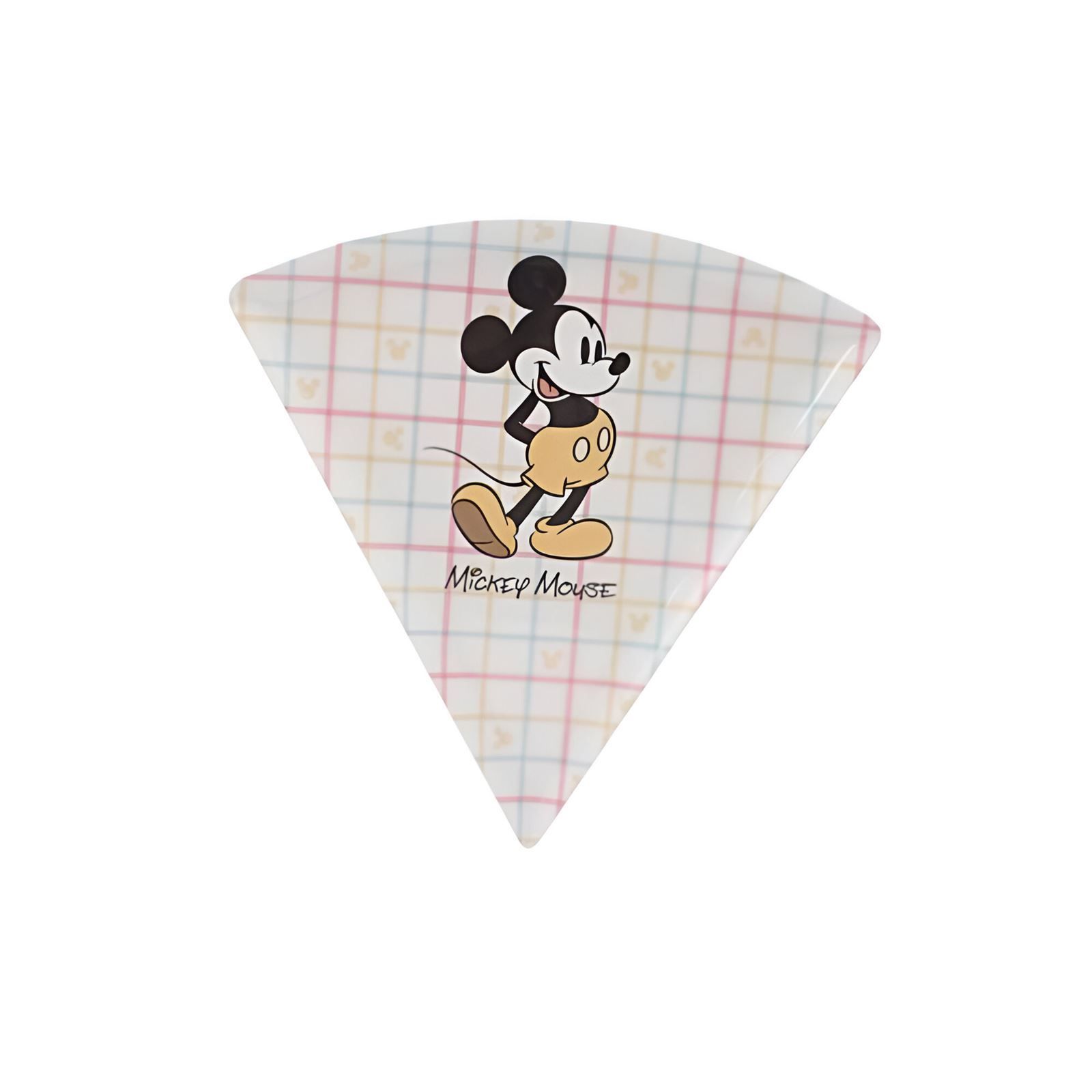 Prato Pizza Melamina Disney 22Cm - Mickey Xadrez
